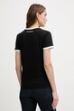 Odzież Karl Lagerfeld t-shirt bawełniany IKON B1W17040 czarny