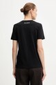 Odzież Karl Lagerfeld t-shirt bawełniany KL ESSENTIAL B1W17091 czarny