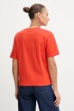 Odzież Karl Lagerfeld t-shirt bawełniany B1W17031 pomarańczowy