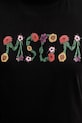 MSGM t-shirt bawełniany 4041MDM124N.267002 czarny