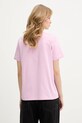 Odzież MSGM t-shirt bawełniany 4041MDM510.267002 różowy