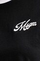 MSGM t-shirt bawełniany 4041MDM112D.267002 czarny