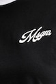 MSGM t-shirt bawełniany 4041MDM112D.267002 czarny
