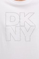 Dkny t-shirt bawełniany DP6T1533 biały