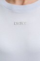 Dkny t-shirt bawełniany DP6T1662 niebieski