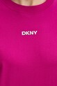 Dkny t-shirt bawełniany różowy DP6T1662