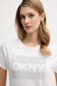 Dkny t-shirt biały DJ6T1701