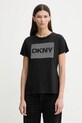 Dkny t-shirt pozostałe czarny DJ6T1701