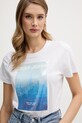 Dkny t-shirt biały DJ6T1693
