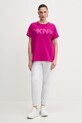Dkny tricou din bumbac DP6T1534 roz SS26