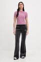 Guess Originals t-shirt W6RI41.J1314 różowy SS26