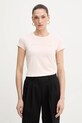 Armani Exchange t-shirt bawełniany bawełna różowy XW001457.AF10356