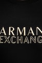 Armani Exchange t-shirt XW001837.AF16294 czarny