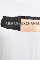 Armani Exchange t-shirt XW002841.AF16294 biały