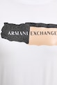 Armani Exchange t-shirt XW002841.AF16294 biały