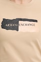 Armani Exchange t-shirt XW002841.AF16294 beżowy