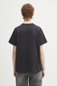 Odzież GANNI t-shirt bawełniany A1050061 szary