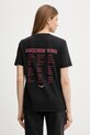Odzież ZADIG&VOLTAIRE t-shirt bawełniany JWTS02856 czarny