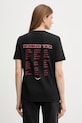 Odzież ZADIG&VOLTAIRE t-shirt bawełniany JWTS02856 czarny