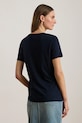 Lauren Ralph Lauren t-shirt 200P03725 granatowy SS26