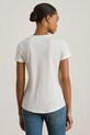 Lauren Ralph Lauren t-shirt 200P03753 biały SS26