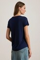 Lauren Ralph Lauren t-shirt 200P03753 granatowy SS26