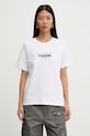 G-Star t-shirt bawełniany nadruk biały D27976.C336