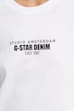 G-Star t-shirt bawełniany D27976.C336 biały