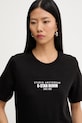 G-Star t-shirt bawełniany czarny D27976.C336