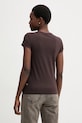 Odzież G-Star t-shirt bawełniany D24533.4107.G692 brązowy