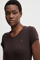 G-Star t-shirt bawełniany brązowy D24533.4107.G692