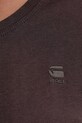 G-Star t-shirt bawełniany D24533.4107.G692 brązowy