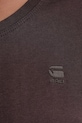 G-Star t-shirt bawełniany D24533.4107.G692 brązowy
