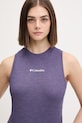 Columbia top sportivo violetto 2155342