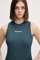 Columbia top sportivo turchese 2155342