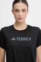 adidas TERREX t-shirt sportowy czarny JI9231