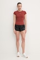 adidas by Stella McCartney T-shirt treningowy damski JY8140 brązowy SS26