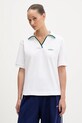 adidas polo bawełniane Essentials Colorpop bawełna biały JZ0191