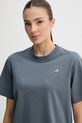 adidas by Stella McCartney t-shirt damski niebieski JZ0688