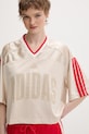 Adidas T-shirt Γυναικείο Stadium μπεζ JZ1073