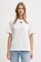Pinko t-shirt bawełniany bawełna biały 105665.A326