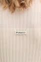 Pinko top z dodatkiem wełny 106318.A34B beżowy