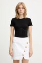Pinko body z elastanem czarny 106487.A36I
