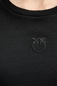 Pinko t-shirt bawełniany 100355.A339 czarny