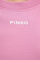 Bavlněné tričko Pinko 100373.A34F růžová