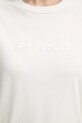 Pinko t-shirt bawełniany 101752.A339 beżowy