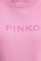 Pinko t-shirt bawełniany 101752.A339 różowy
