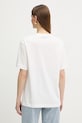 Odzież Pinko t-shirt bawełniany 105526.A33F biały