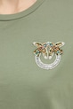 Pinko t-shirt bawełniany 105526.A33F zielony