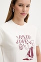Pinko t-shirt bawełniany beżowy 105050.A33O